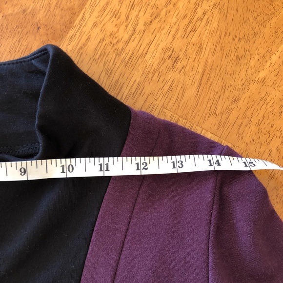 Christian Chenail jacket purple and black in Size 4 - Picture 5 of 11